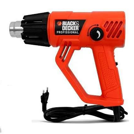 Soprador térmico 1800w 127v hg2000k-b2 black & decker