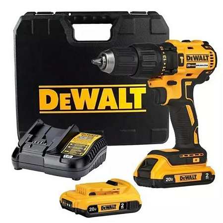 Parafusadeira bateria 20v bivolt dcd7781d2-br dewalt