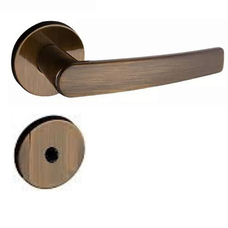 FECHADURA PADO CONCEPT 401-40 EXTERNA TETRA ROSETA REDONDA ANTIQUE