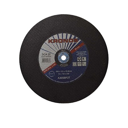 DISCO DE CORTE 12 X 1/8 X 3/4 KRONOS (UN)
