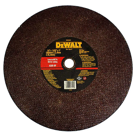 DISCO DE CORTE 14 X 3/32 X 1" DEWALT