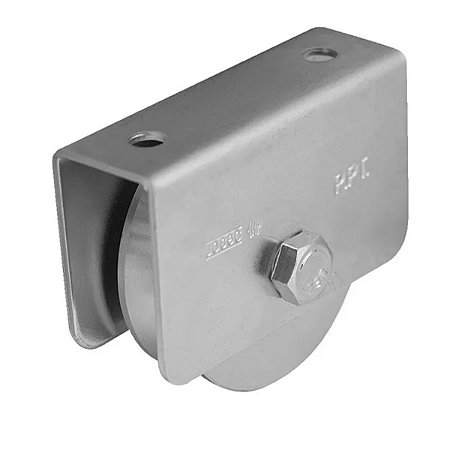 ROLDANA 4" V COM SUPORTE FECHADO