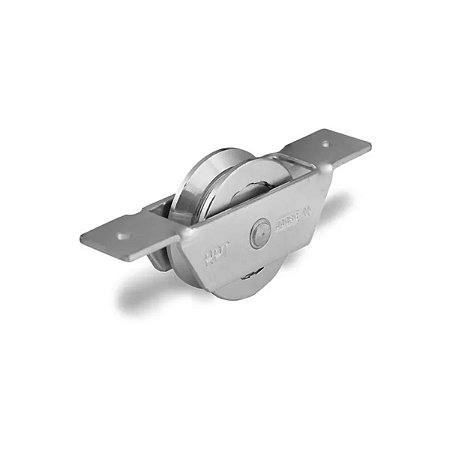 ROLDANA 1.1/2 U CANAL CANO 3/8 COM SUPORTE ABERTO