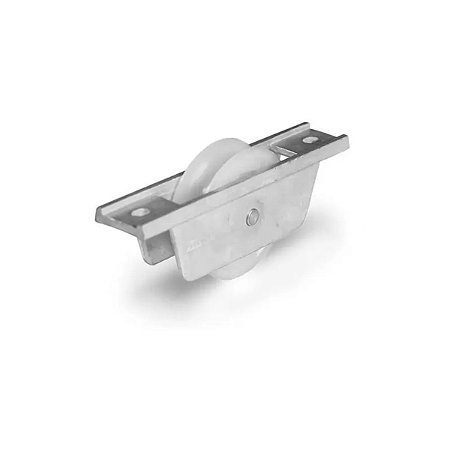 ROLDANA 2" V COM SUPORTE ABERTO ALUMINIO