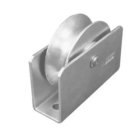 ROLDANA 4" PARA CANO COM SUPORTE FECHADO