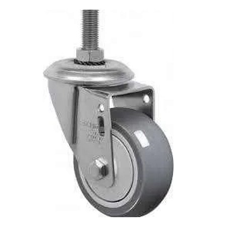 RODÍZIO 3" COM PARAFUSO GIRATÓRIO 312