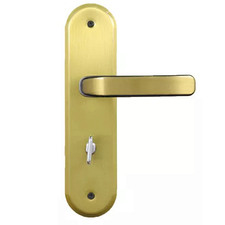 Fechadura mgm stilo wc espelho bronze latonado