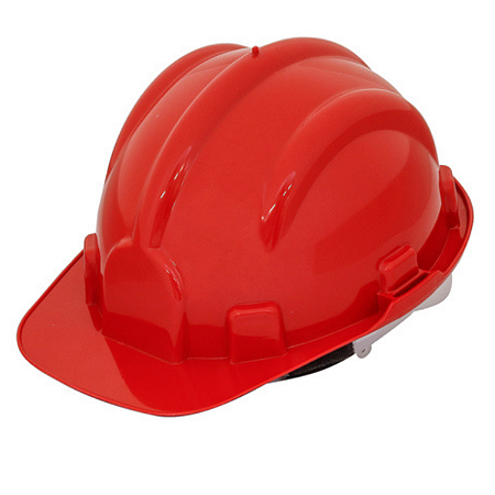 Capacete de segurança vermelho deltaplus