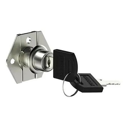 FECHADURA SOPRANO 0861 PARA GAVETA 22 MM NIQUELADO