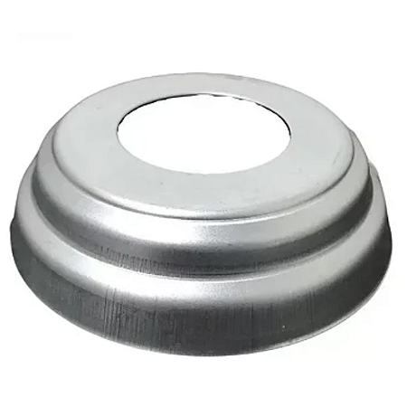 Canopla acabamento corrimão 1.1/2" ferro polido
