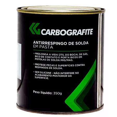 Pasta anti-respingo 350 gramas carbografite