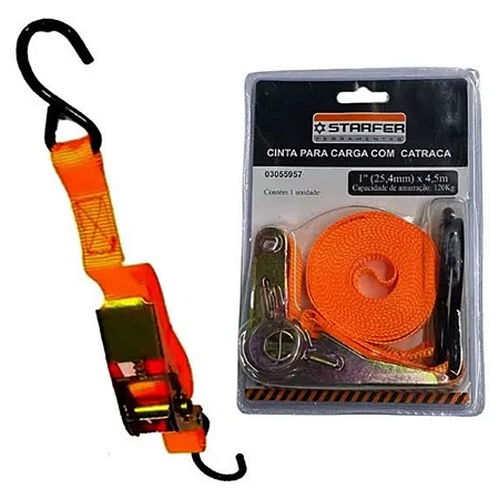 CINTA CATRACA PARA CARGA 25 X 4,50 MT STARFER