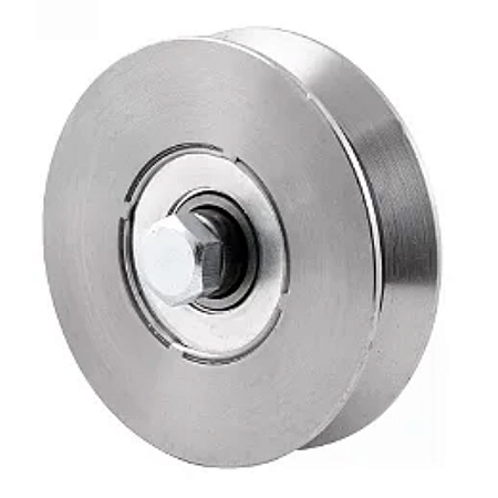 ROLDANA 5" PARA CANO 3/4 2 ROLAMENTOS - JOCEC