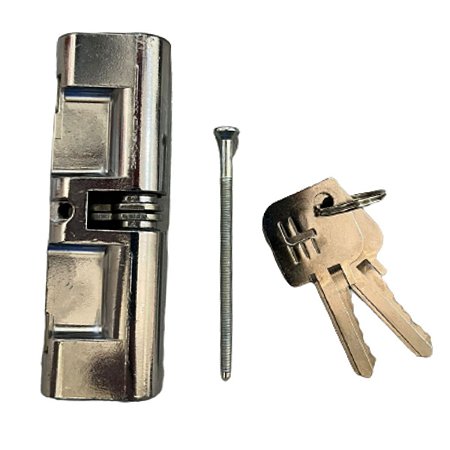 CILINDRO REPOSICAO 3F 90MM CROMADO OVAL 4145/8000 - 090ZCR