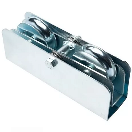 CONJUNTO ROLDANA TRUCK DUPLA 3 POLEGADAS CANAL 5/8 - P/ CANO