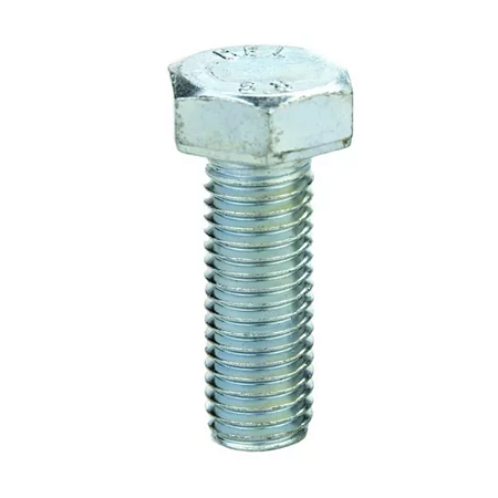 PARAFUSO SEXTAVADO NC ZINCADO 3/8 X 1