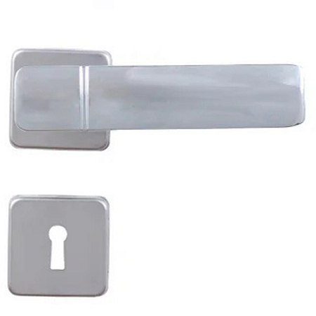 Fechadura mgm capri interna roseta quadrada aluminio