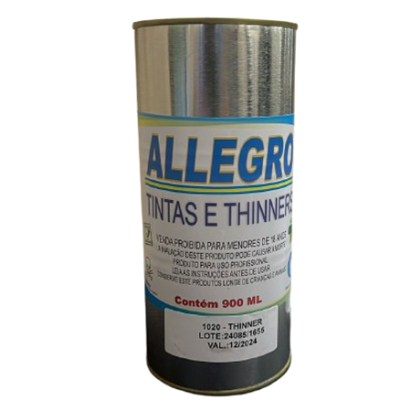 Thinner solvente allegro 900ml