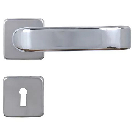 Fechadura mgm firenze interna roseta quadrada cromada
