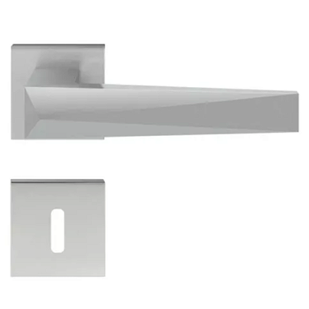 Fechadura pado ascot rq2 - 55 interna roseta quadrada acetinado escovado