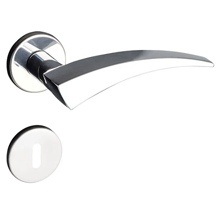 Fechadura pado esplendore 292 - 55 interna roseta redonda cromada