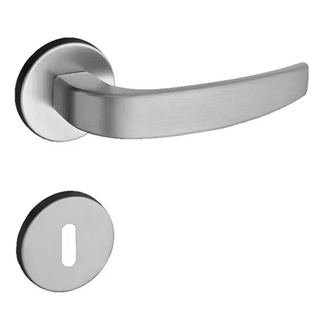 Fechadura pado vic 930-40 interna roseta redonda acetinado escovado