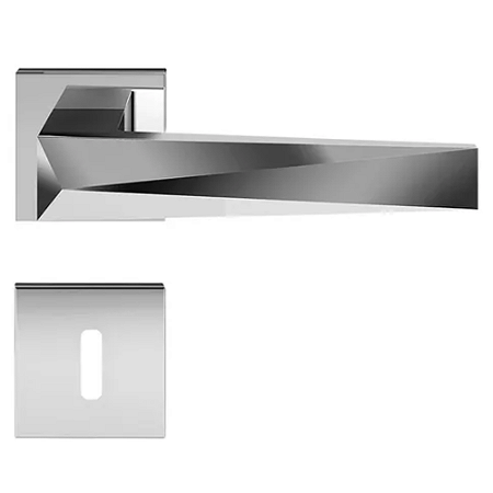 Fechadura pado ascot rq2 - 55 interna roseta quadrada cromada