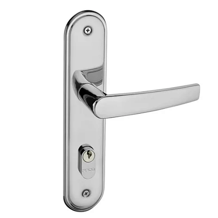 Fechadura pado concept 401-40 externa, espelho cromado