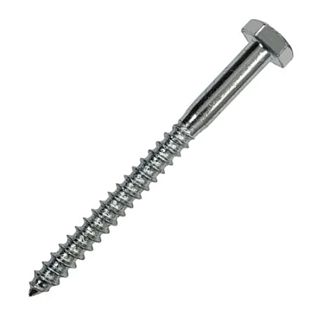 Parafuso sextavado rosca soberba zincado 3/16 x 45