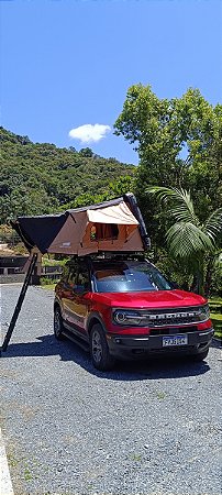 BARRACA OFFOUTDOOR  MODELO: HARD TOP  1.6  CAQUI COM PRETO