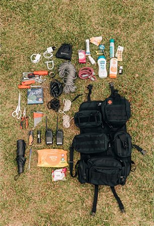 KIT Bag Console  Overlander  - Bolsa Equipamentos para Assento do carro