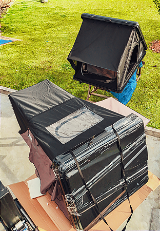 Barraca Camping Teto Rigido HARD TOP  1.30 Com Manta Térmica