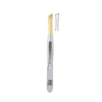 Pinça Ponta Oblíqua  Edel Solingen – 8cm