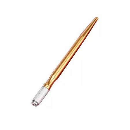 Tebori Anatômico Dourado Aço
