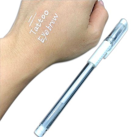 CANETA EM GEL UNIVERSAL | BRANCA
