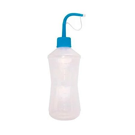 Pisseta para Higienização de Cílios Branco com Azul 125ml