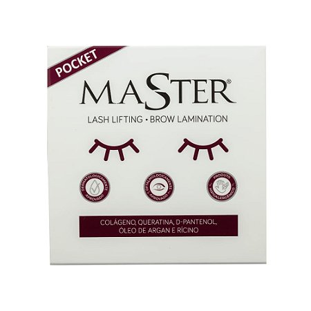 Kit Lifting de Cílios Master Pocket
