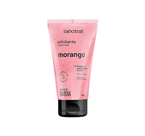 Esfoliante Rosto & Corpo morango labotrat 150G