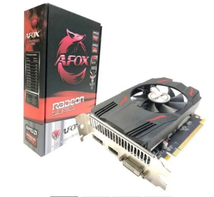 Placa de vídeo RX 550 2GB 128b AFOX ddr5