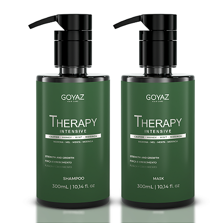Kit Shampoo e Máscara Terapia Capilar Goyaz Hair Care