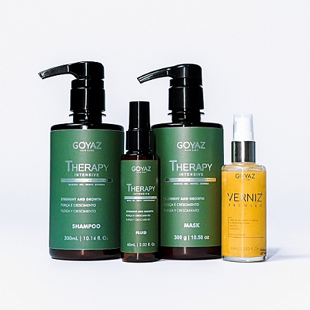 Kit Terapia sem QUEDA, CASPA E FRIZZ