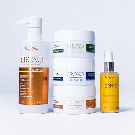 Kit Cronograma Capilar + Verniz Finalizador Premium