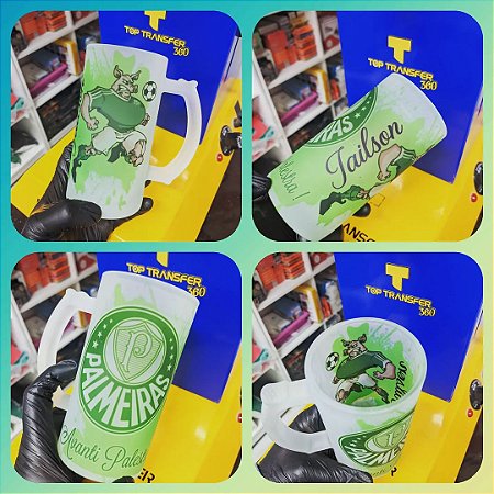 Caneca de Chopp 475ml Palmeiras