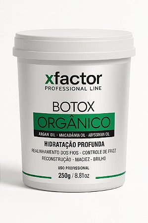 Botox Orgânico Sem Formol Hidratação e Reconstrução Xfactor 250g