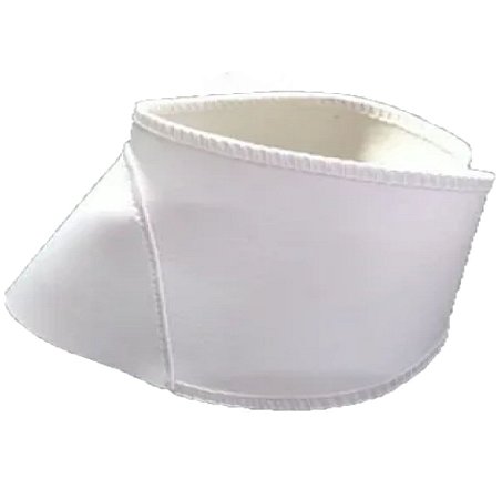 Protetor Banho de Traqueostmia Adulto  PVC Branco