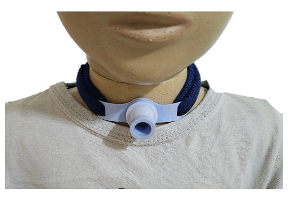 Fixador Traqueostomia FIX Infantil Azul