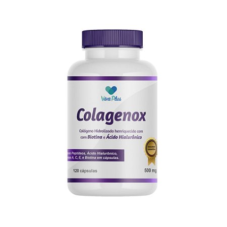 Colagenox - Colágeno Enriquecido com Ácido Hialurônico e Biotina