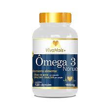 Ômega 3 Noruega + Com 120 Cápsulas
