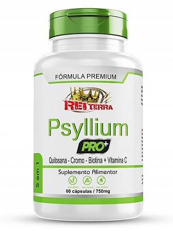 Psyllium Pro - 60 Cáps. 750mg