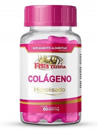 Colágeno Hidrolisado - 120 Cáps. 500mg
